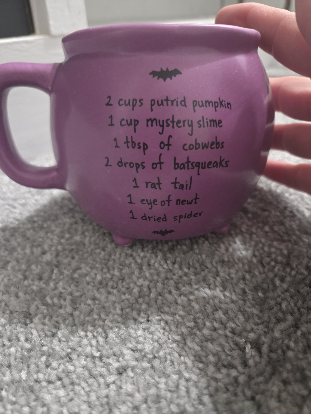 Rae Dunn WITCHES BREW Purple Mug - Picture 2 of 3